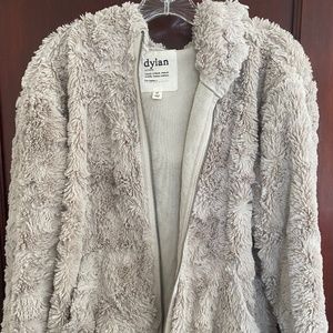 Dylan by True Grit | Faux Fur Jacket XS | Hooded